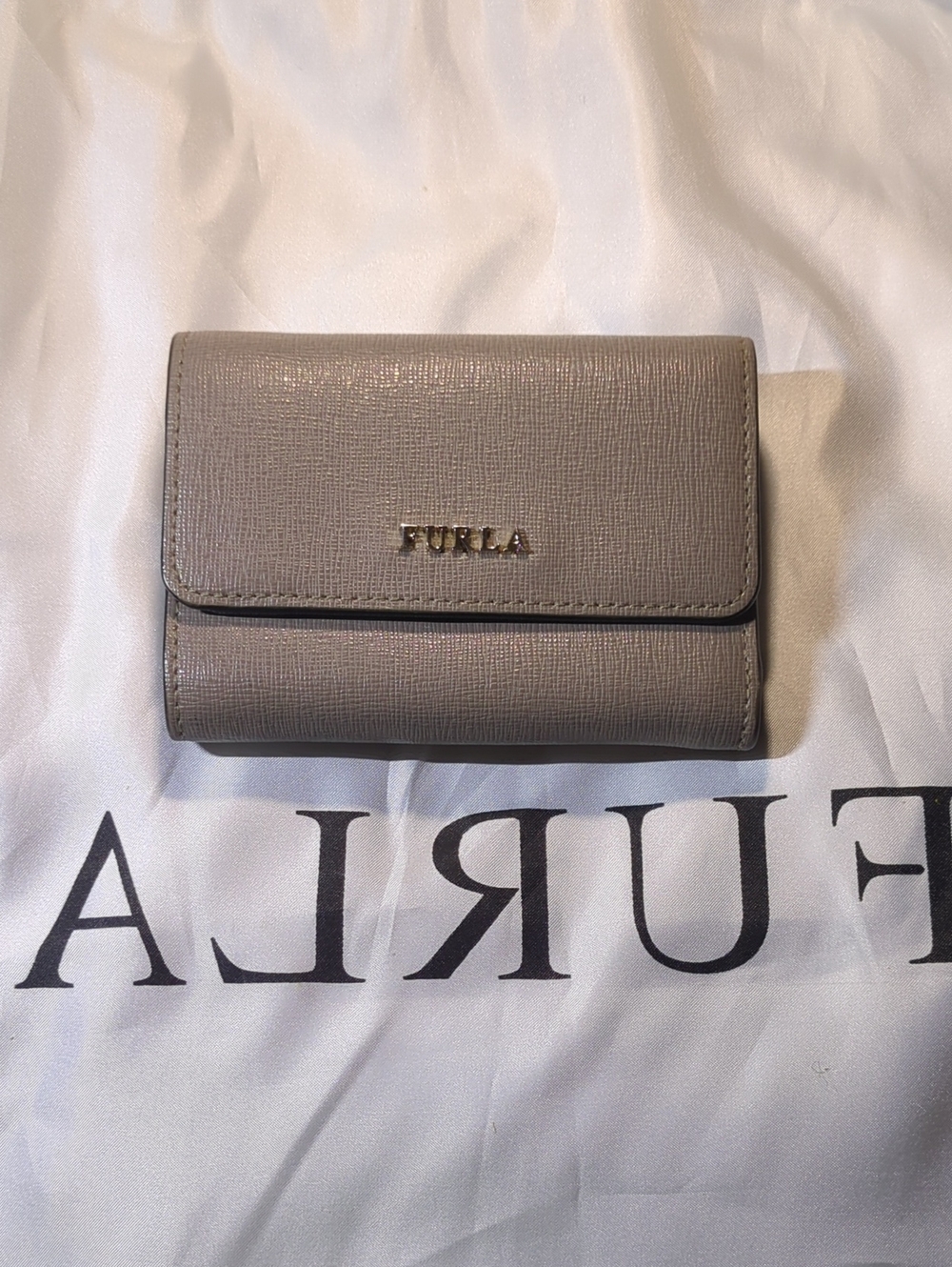 Furla White & Green Leopard Print Satchel - Picture 13 of 16